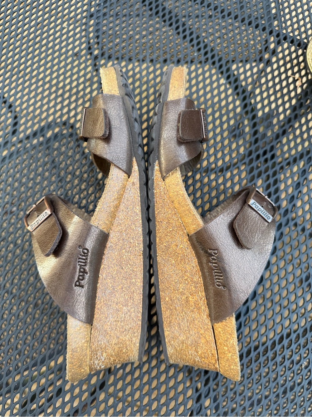 Birkenstock Papillio Dorothy Wedge Sandals size 10 - Picture 4 of 6